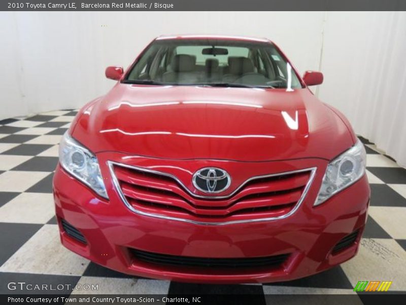 Barcelona Red Metallic / Bisque 2010 Toyota Camry LE