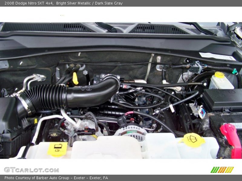Bright Silver Metallic / Dark Slate Gray 2008 Dodge Nitro SXT 4x4