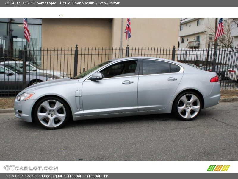  2009 XF Supercharged Liquid Silver Metallic