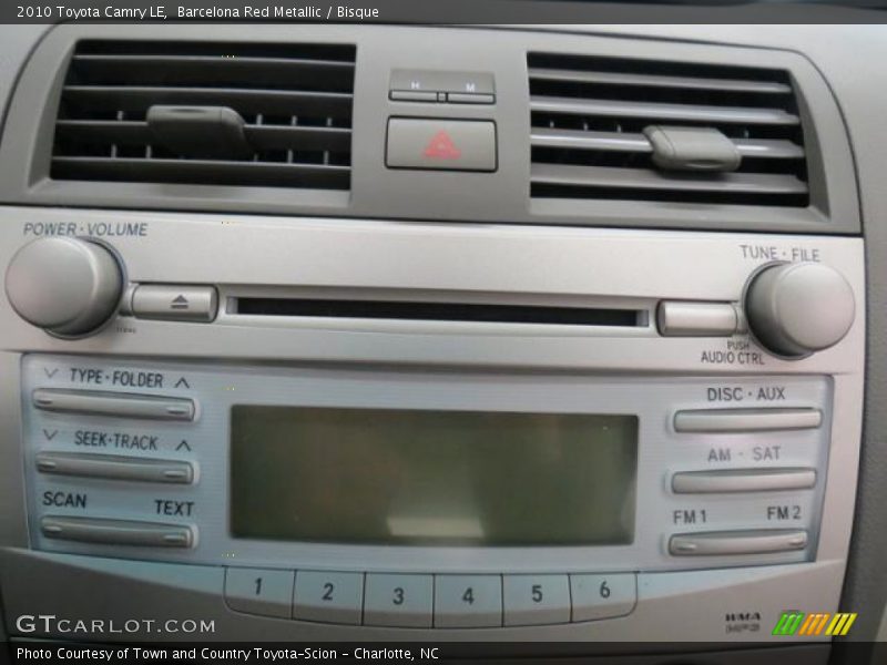 Barcelona Red Metallic / Bisque 2010 Toyota Camry LE