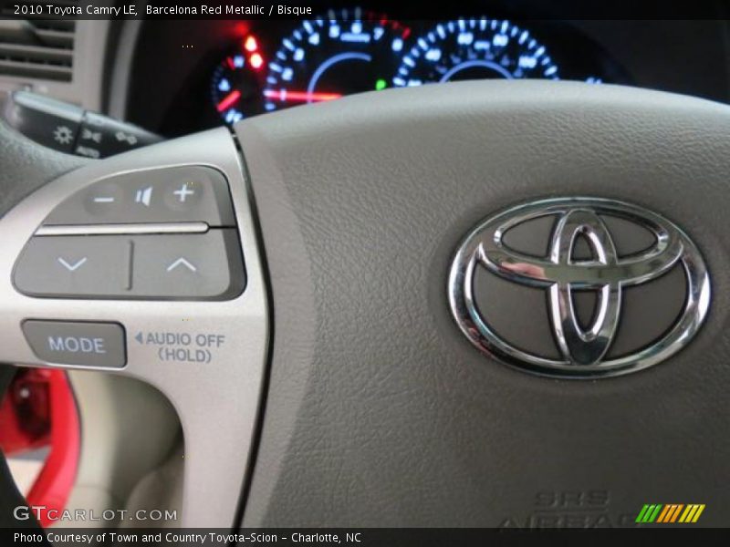 Barcelona Red Metallic / Bisque 2010 Toyota Camry LE