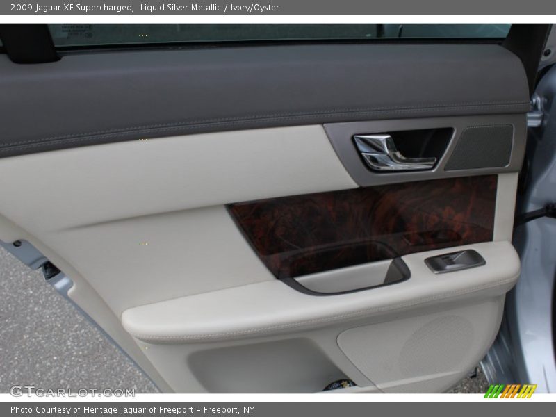 Liquid Silver Metallic / Ivory/Oyster 2009 Jaguar XF Supercharged