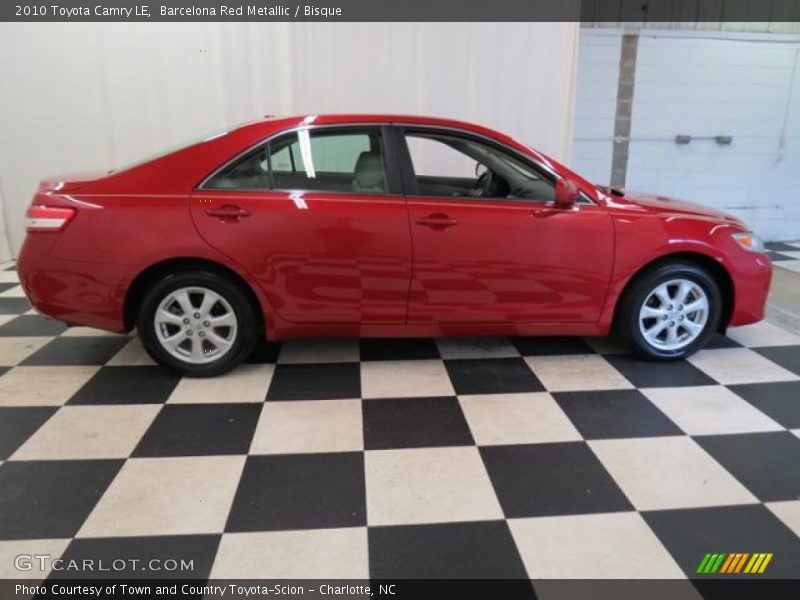 Barcelona Red Metallic / Bisque 2010 Toyota Camry LE