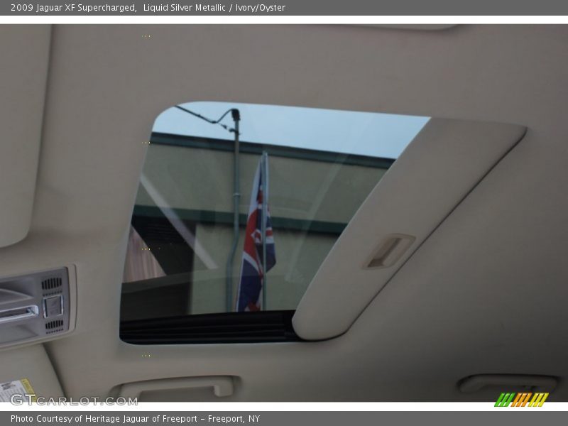 Liquid Silver Metallic / Ivory/Oyster 2009 Jaguar XF Supercharged