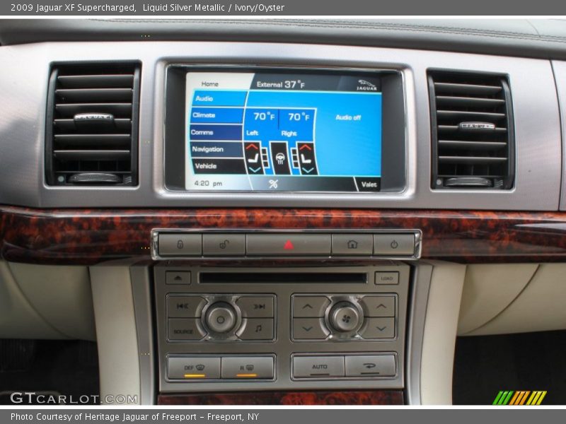 Controls of 2009 XF Supercharged