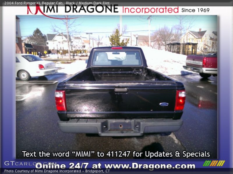 Black / Medium Dark Flint 2004 Ford Ranger XL Regular Cab