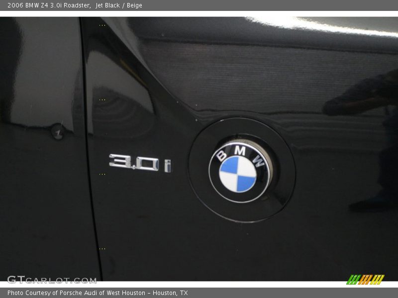 Jet Black / Beige 2006 BMW Z4 3.0i Roadster