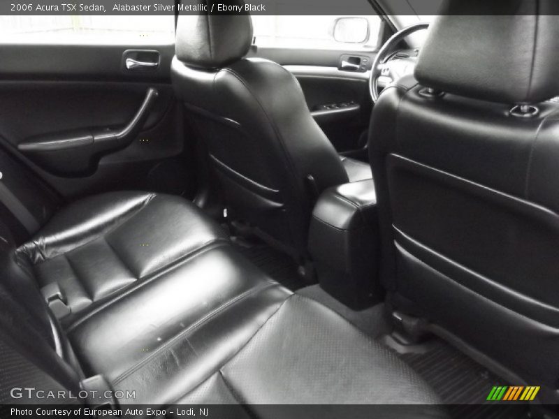 Alabaster Silver Metallic / Ebony Black 2006 Acura TSX Sedan