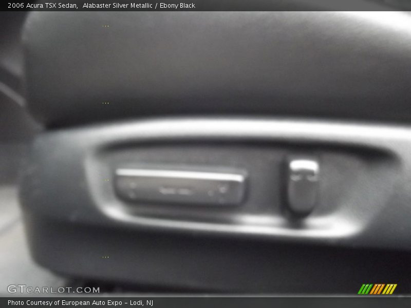 Alabaster Silver Metallic / Ebony Black 2006 Acura TSX Sedan
