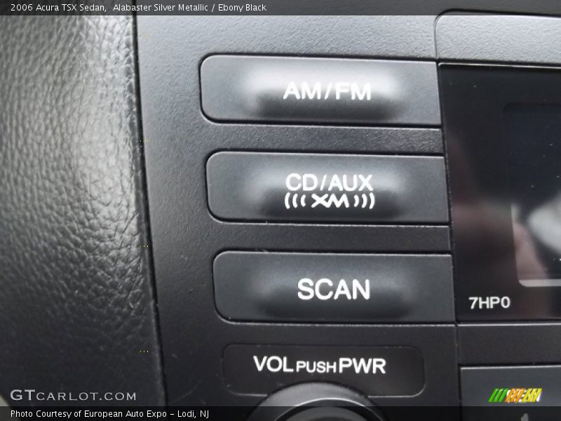 Controls of 2006 TSX Sedan