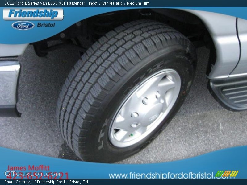 Ingot Silver Metallic / Medium Flint 2012 Ford E Series Van E350 XLT Passenger