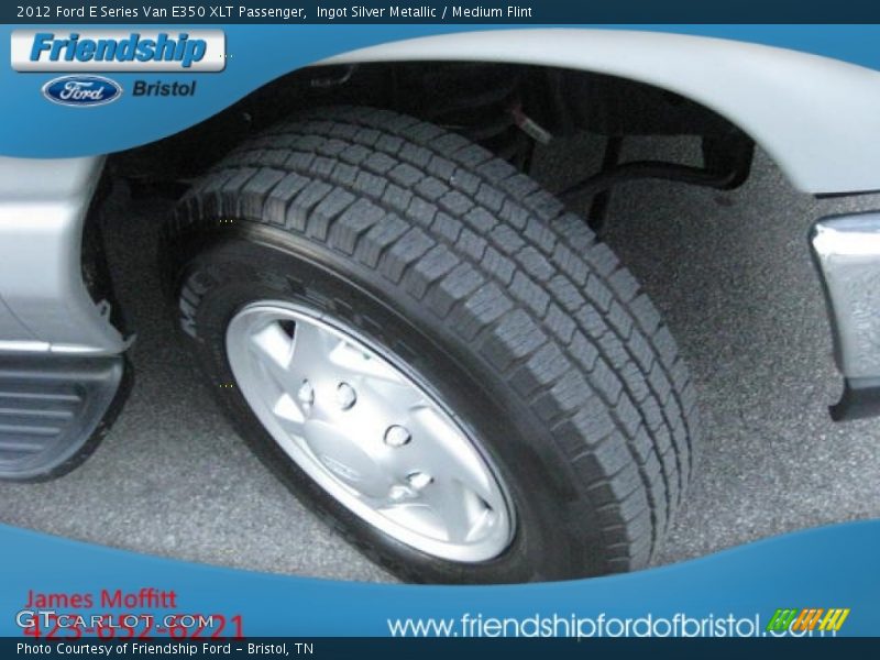 Ingot Silver Metallic / Medium Flint 2012 Ford E Series Van E350 XLT Passenger