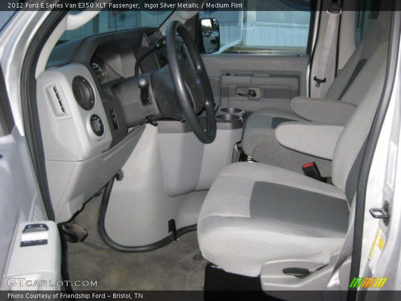 Front Seat of 2012 E Series Van E350 XLT Passenger