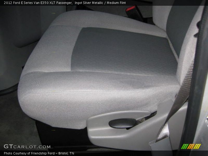 Ingot Silver Metallic / Medium Flint 2012 Ford E Series Van E350 XLT Passenger