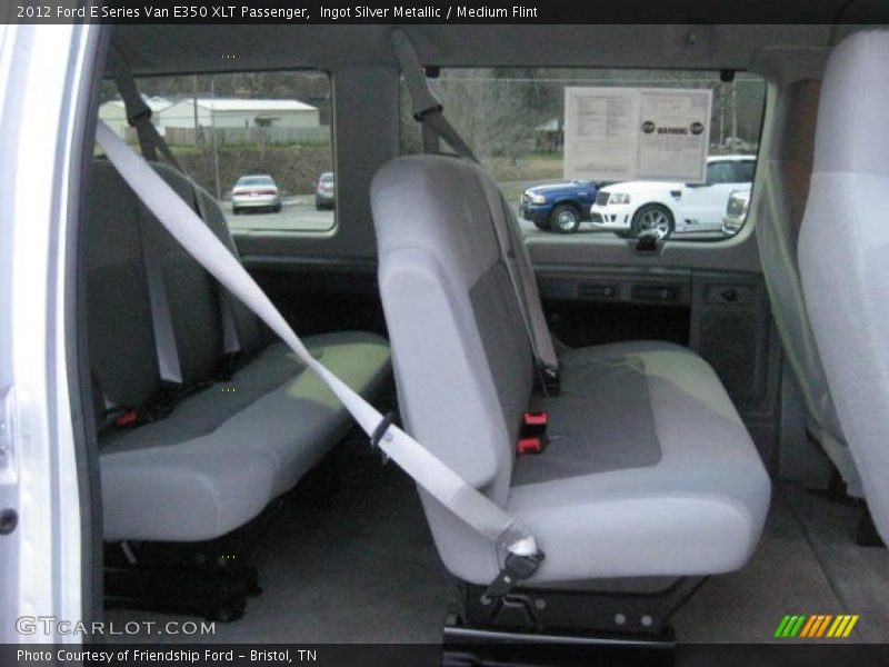 Ingot Silver Metallic / Medium Flint 2012 Ford E Series Van E350 XLT Passenger
