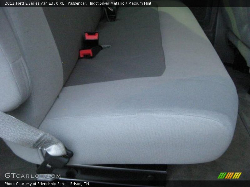 Ingot Silver Metallic / Medium Flint 2012 Ford E Series Van E350 XLT Passenger