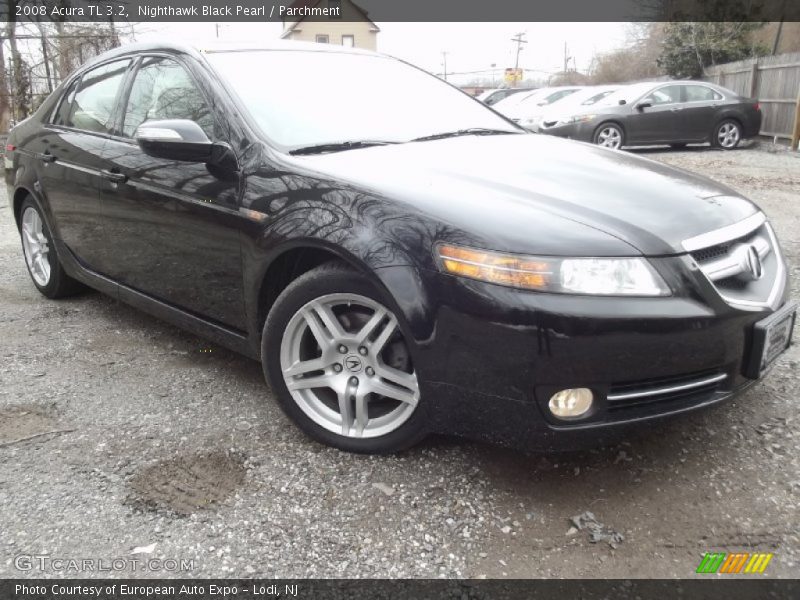 Nighthawk Black Pearl / Parchment 2008 Acura TL 3.2
