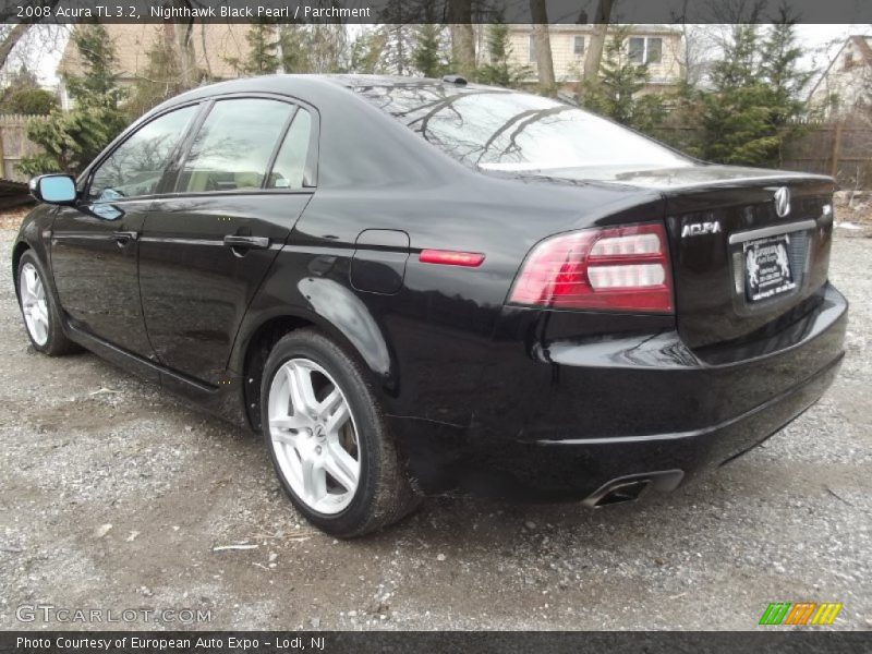 Nighthawk Black Pearl / Parchment 2008 Acura TL 3.2