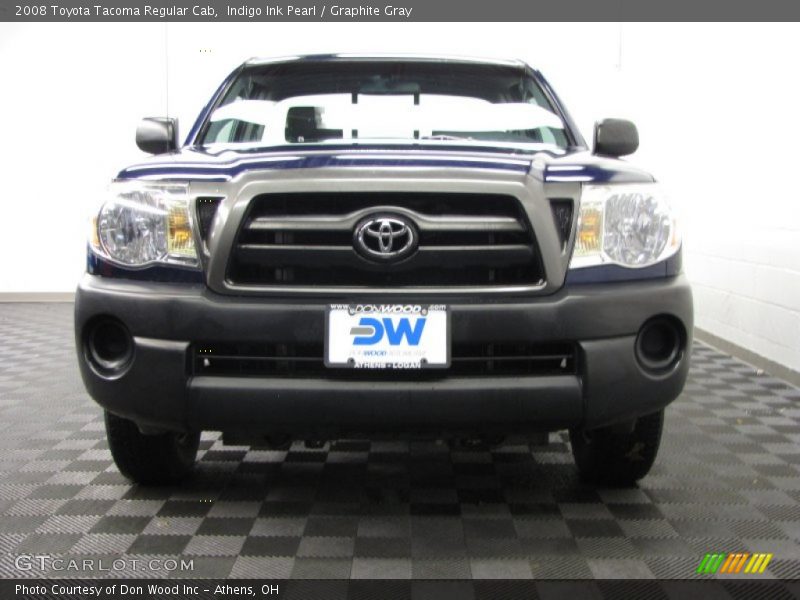 Indigo Ink Pearl / Graphite Gray 2008 Toyota Tacoma Regular Cab