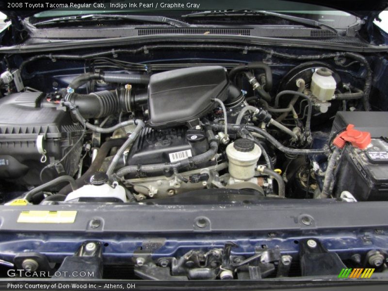 Indigo Ink Pearl / Graphite Gray 2008 Toyota Tacoma Regular Cab