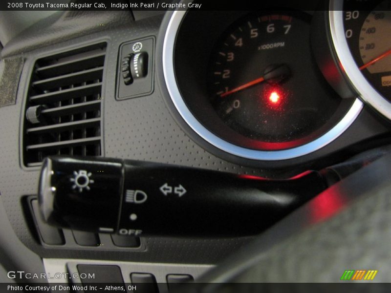 Indigo Ink Pearl / Graphite Gray 2008 Toyota Tacoma Regular Cab