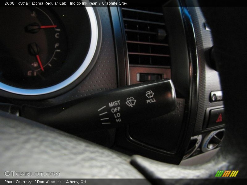 Indigo Ink Pearl / Graphite Gray 2008 Toyota Tacoma Regular Cab