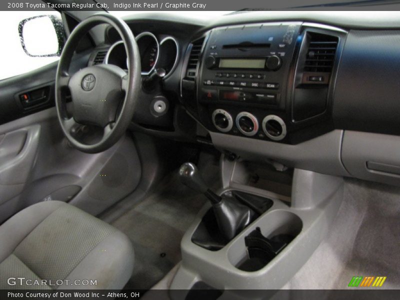 Indigo Ink Pearl / Graphite Gray 2008 Toyota Tacoma Regular Cab