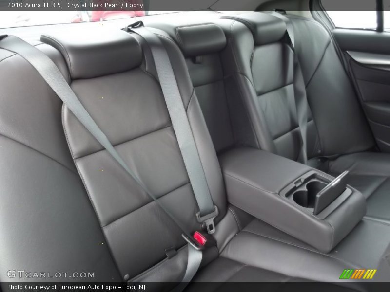 Crystal Black Pearl / Ebony 2010 Acura TL 3.5