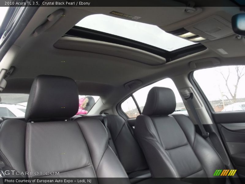 Crystal Black Pearl / Ebony 2010 Acura TL 3.5