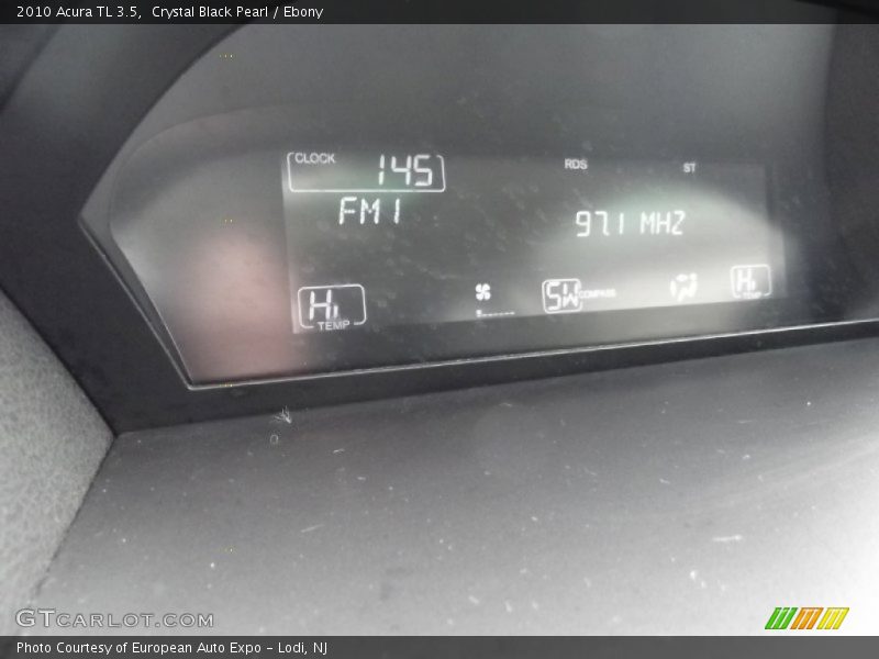 Crystal Black Pearl / Ebony 2010 Acura TL 3.5