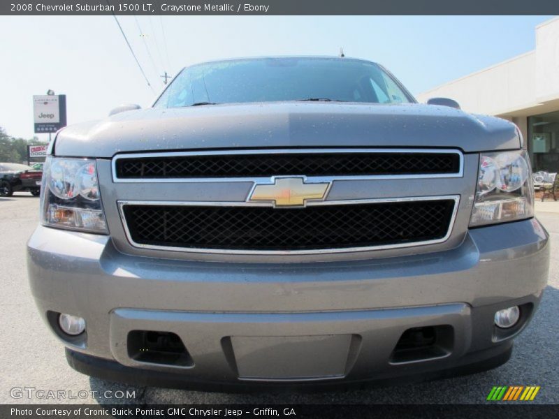 Graystone Metallic / Ebony 2008 Chevrolet Suburban 1500 LT