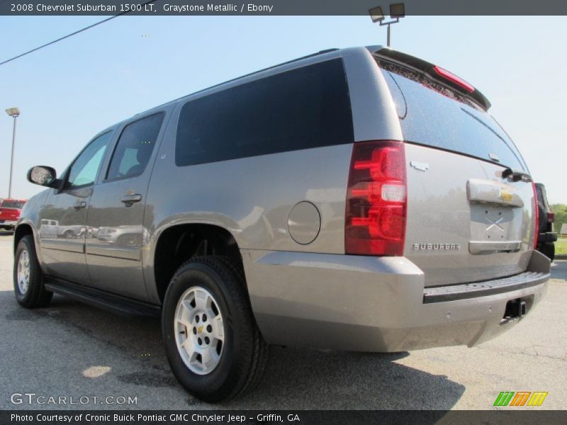 Graystone Metallic / Ebony 2008 Chevrolet Suburban 1500 LT
