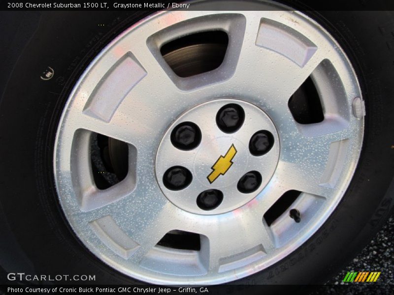 Graystone Metallic / Ebony 2008 Chevrolet Suburban 1500 LT