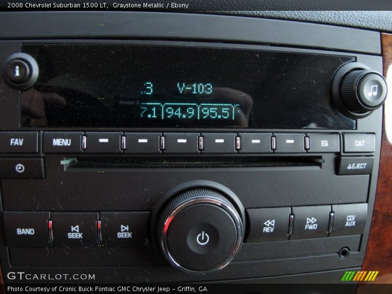 Graystone Metallic / Ebony 2008 Chevrolet Suburban 1500 LT