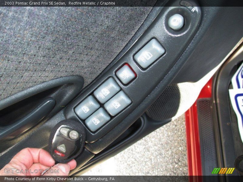 Redfire Metallic / Graphite 2003 Pontiac Grand Prix SE Sedan