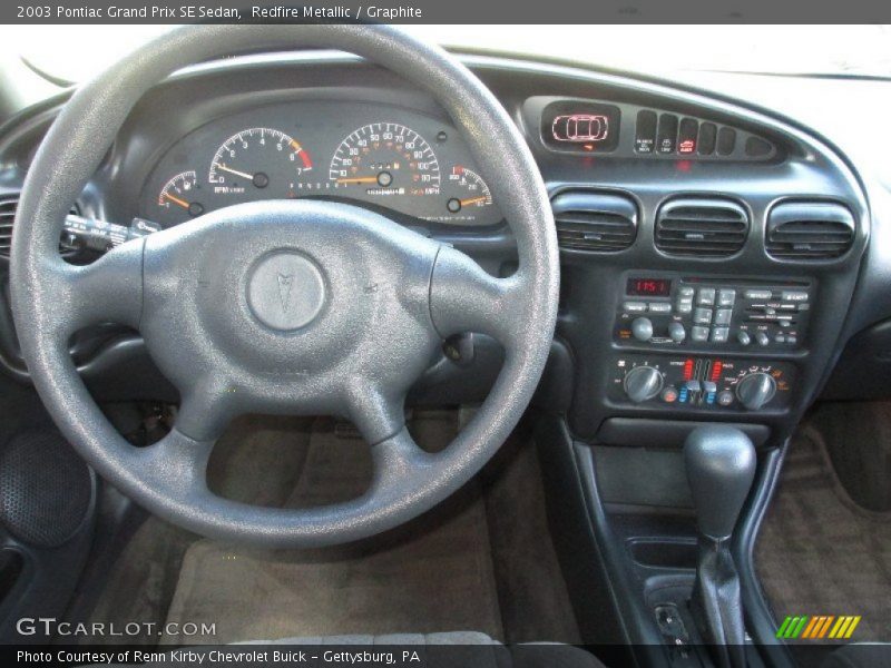 Dashboard of 2003 Grand Prix SE Sedan