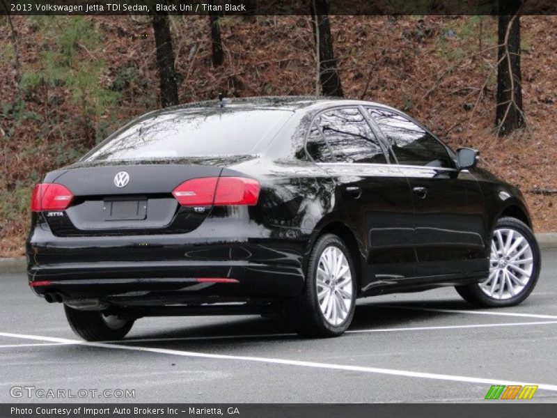 Black Uni / Titan Black 2013 Volkswagen Jetta TDI Sedan