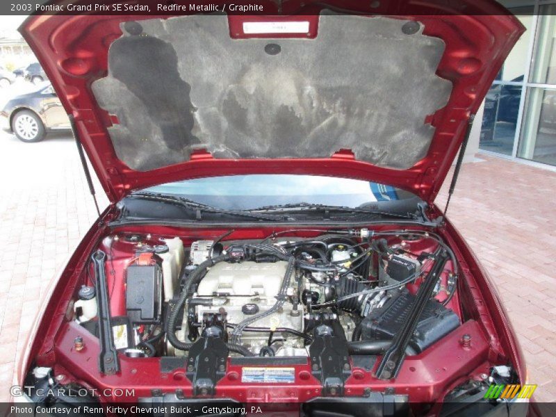 Redfire Metallic / Graphite 2003 Pontiac Grand Prix SE Sedan