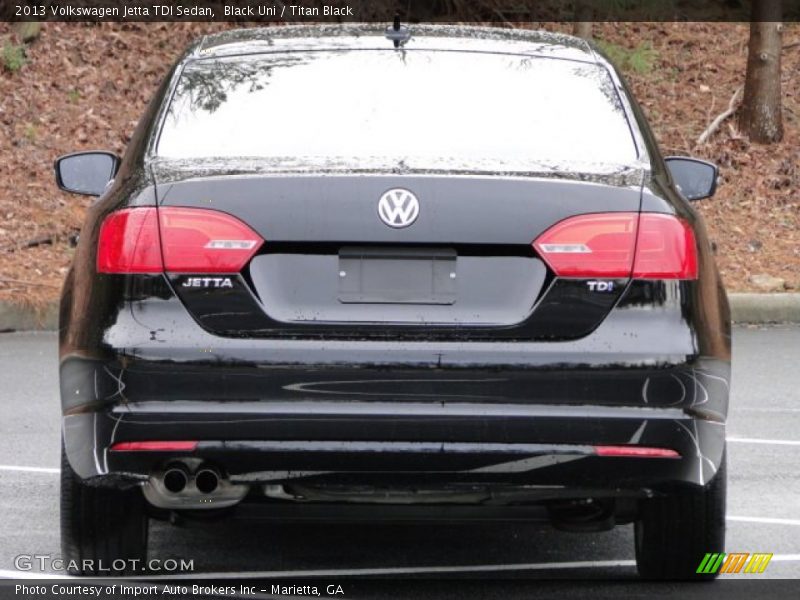 Black Uni / Titan Black 2013 Volkswagen Jetta TDI Sedan