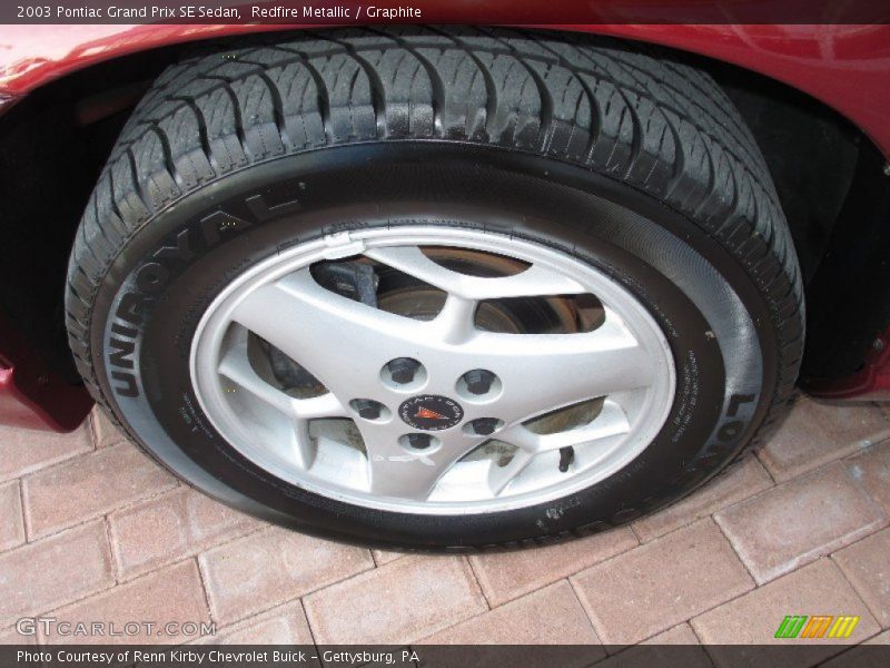  2003 Grand Prix SE Sedan Wheel
