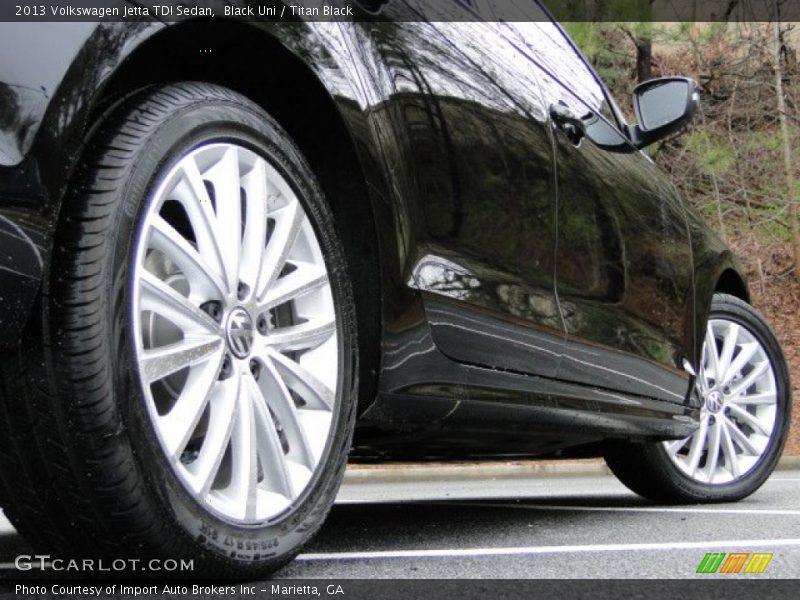 Black Uni / Titan Black 2013 Volkswagen Jetta TDI Sedan