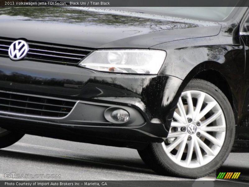 Black Uni / Titan Black 2013 Volkswagen Jetta TDI Sedan