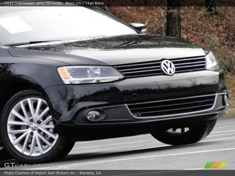 Black Uni / Titan Black 2013 Volkswagen Jetta TDI Sedan