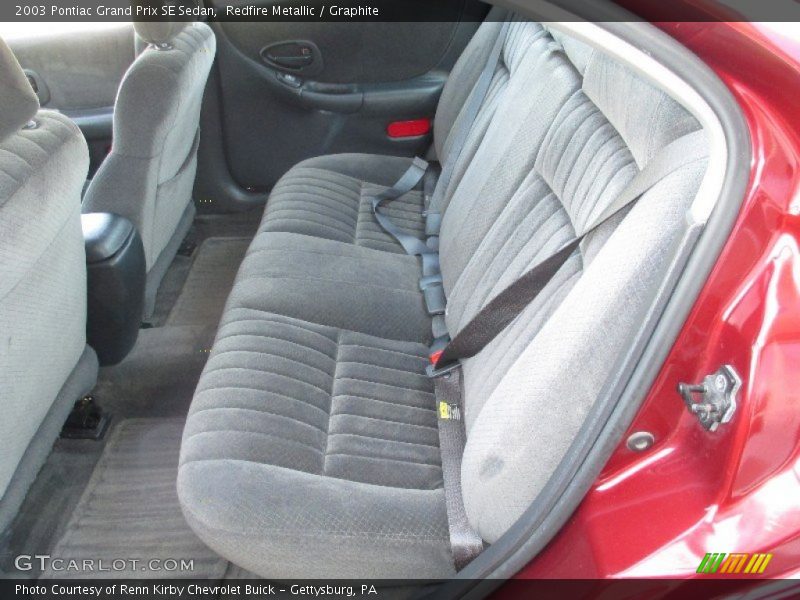 Rear Seat of 2003 Grand Prix SE Sedan
