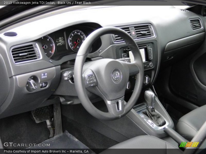 Black Uni / Titan Black 2013 Volkswagen Jetta TDI Sedan