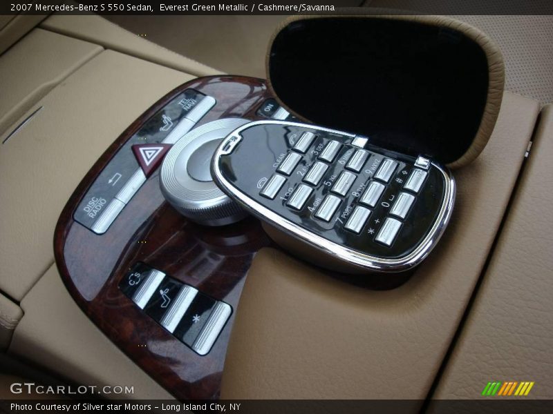 Everest Green Metallic / Cashmere/Savanna 2007 Mercedes-Benz S 550 Sedan