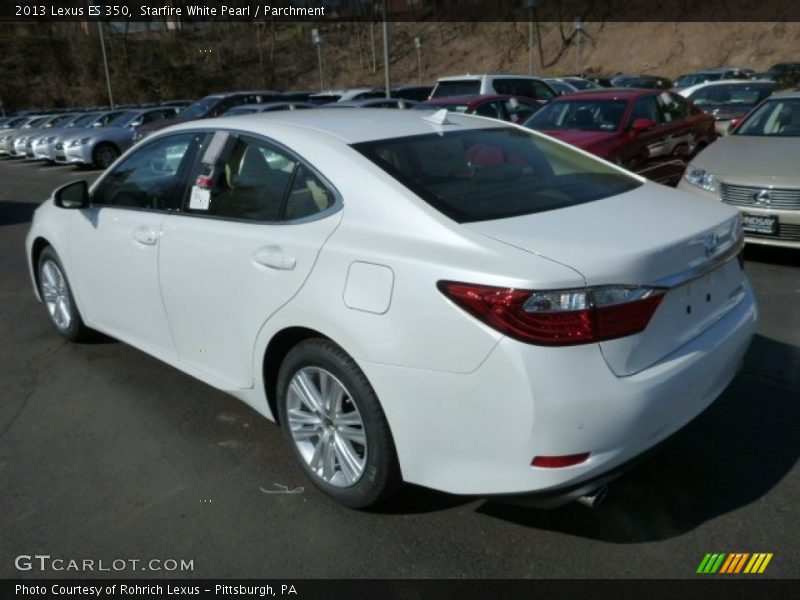 Starfire White Pearl / Parchment 2013 Lexus ES 350