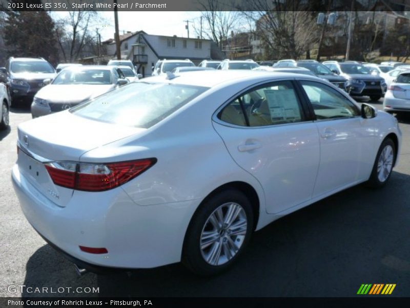 Starfire White Pearl / Parchment 2013 Lexus ES 350