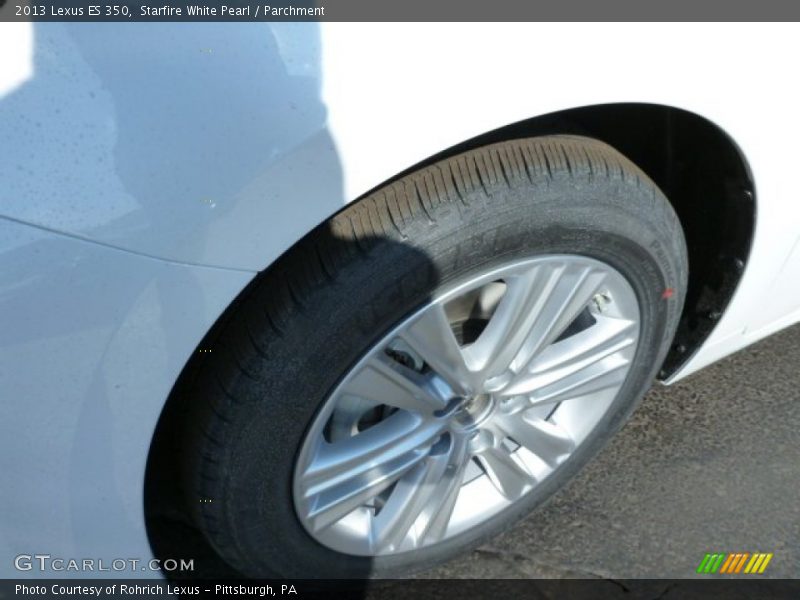 Starfire White Pearl / Parchment 2013 Lexus ES 350