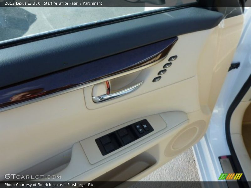 Starfire White Pearl / Parchment 2013 Lexus ES 350